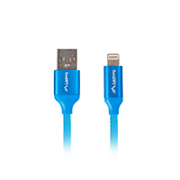 Кабел, Lanberg LIGHTNING(M) -> USB-A (M) cable 1.8m, white premium